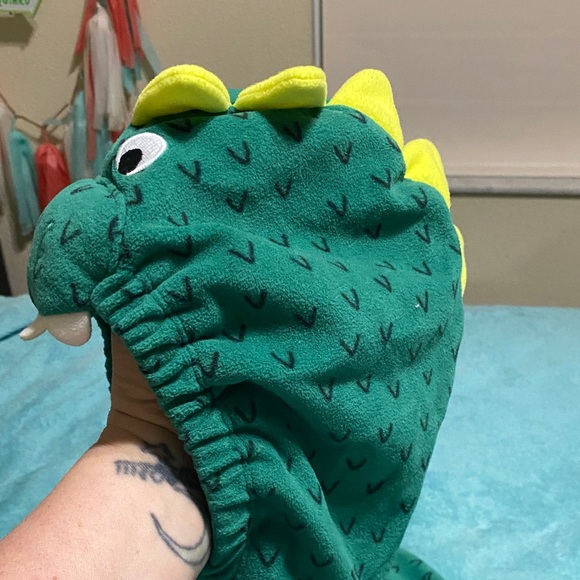 Green Dinosaur Kids Costume - Picture 7 of 10
